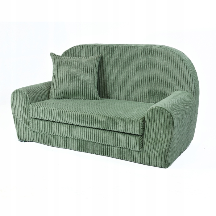 Диван Fortisline ROSALIA 78 x 104 см, велюр (вельвет), зелений