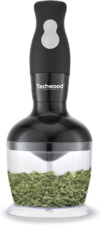 Міксер 3-в-1 Techwood TMS-8366, чорний, універсальний кухонний прилад
