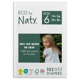 Дитячі підгузки Naty Baby для новонароджених, розмір 1 (2–5 кг), 100 шт.