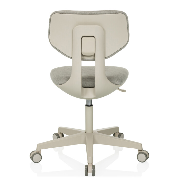 Дитячий письмовий стілець / дитячий стілець KID CLASSIC тканина сірий hjh OFFICE