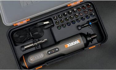 Міні-електричний шуруповерт WORX WX240 3.6V (4V max) з 3-рівневим регулюванням крутного моменту