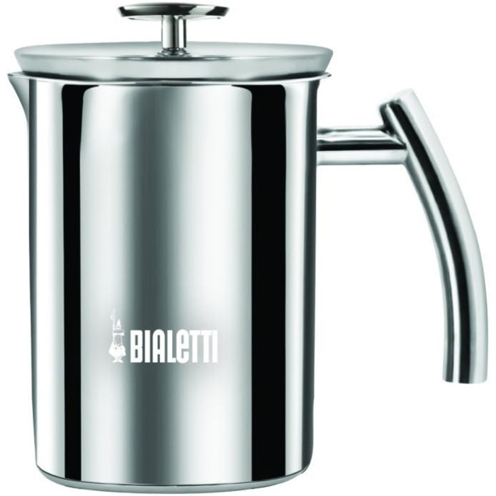 Кавоварка Bialetti Cappuccinatore Perfect Cream для всіх плит (індукція), 330 мл, нержавіюча сталь