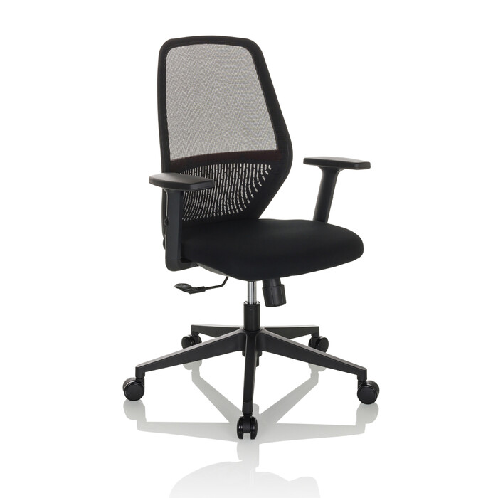 Офісне крісло / Поворотне крісло CARLOW I Mesh / Тканина Black hjh OFFICE