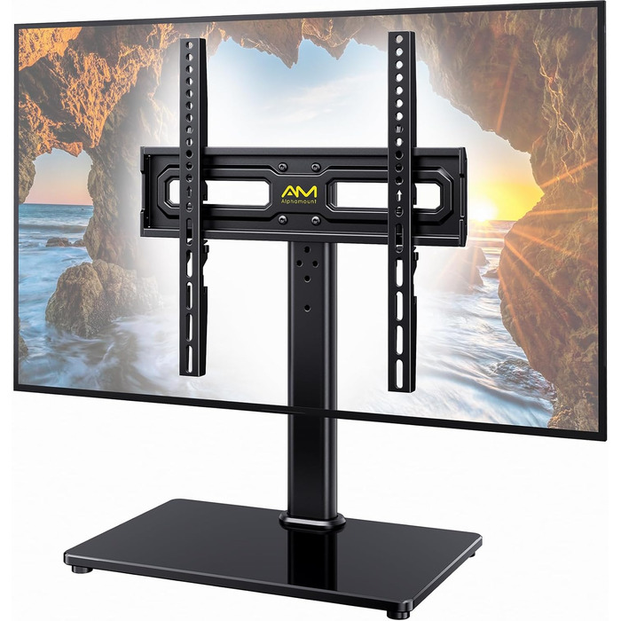 Настінне кріплення для телевізора AM Alphamount поворотне, 24-60 дюймів, LED/OLED/LCD, до 45 кг, VESA 400x400 мм, регульована висота