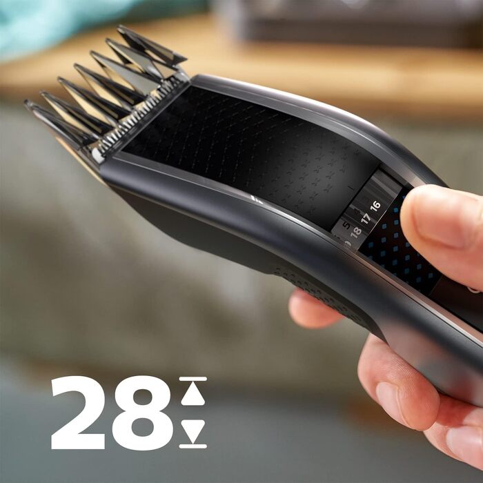 Машинка для стрижки волосся Philips HC5630/15 Series 5000 з 28 насадками та Turbo режимом