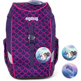 Дитячий рюкзак ergobag mini, ергономічний, 10 л, для А4, ліловий Perlentauchbär