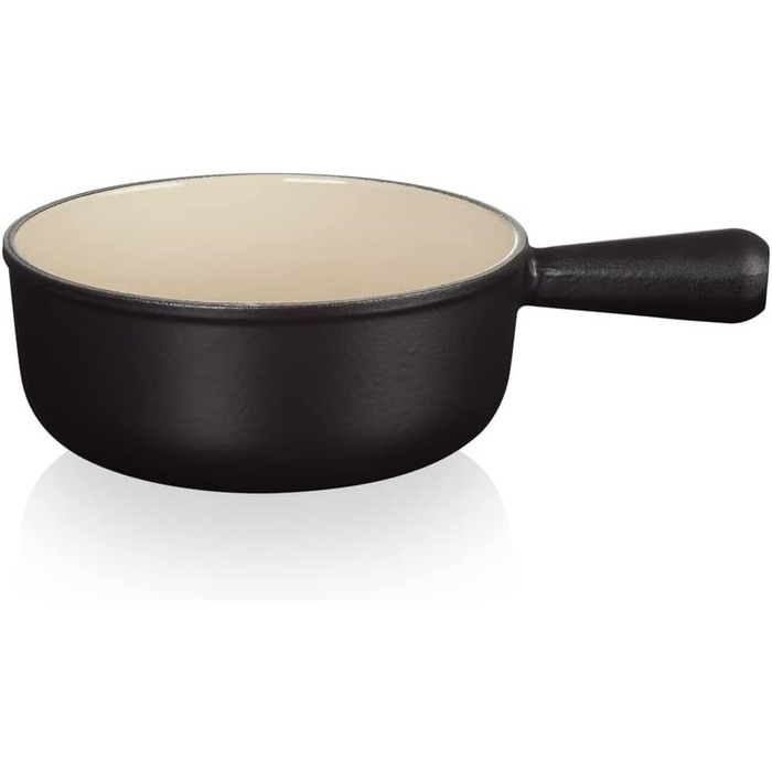 Каструля Le Creuset з чавуну, 18 см, 2.6 л, чорна матова