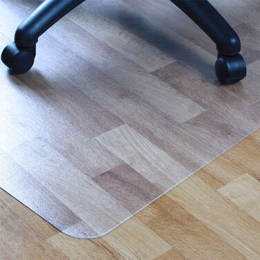 Прозорий килимок Floortex Valuemat для захисту підлоги 120x200 см, вініловий, прямокутний, без фталатів, для твердих поверхонь