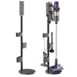 Підставка для пилососа Nukisa, сумісна з Dyson V15, V12, V11, V10, V8, V7 — металевий стійкий тримач для бездротового пилососа та аксесуарів