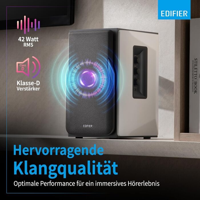 Акустична система Edifier Studio R1380DB 2.0 Bluetooth 5.1 (42 Вт) - для TV, ПК, смартфона