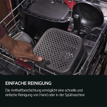 Аерофритюрниця AEG Serie 7000 AAF7B чорна, 6.8 л