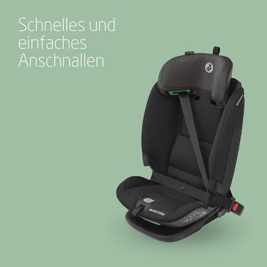 Дитяче автокрісло Maxi-Cosi Titan Plus i-Size, 76-150 см, з G-CELL захистом, 4 положення, чорне