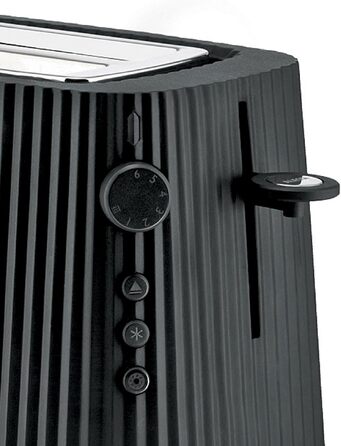 Тостер Alessi MDL08 B/UK чорний, пластиковий - для дому та кухні