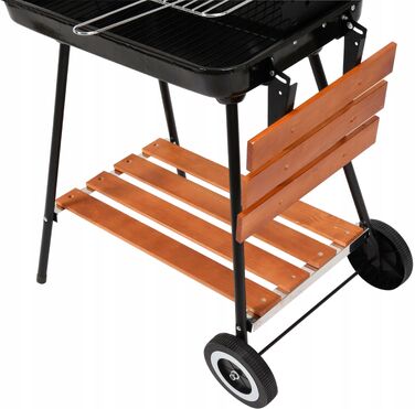 Вугільний гриль Lund, 53 x 33 см