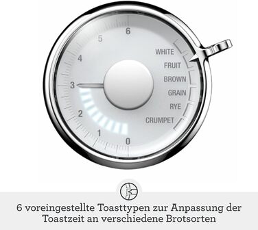 Тостер Sage Toast Select Luxe на 2 скибки з LED-таймером, нержавіюча сталь