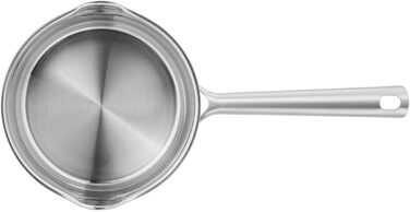Набір каструль ZWILLING TrueFlow, 5 предметів, з носиком, для індукції, нержавіюча сталь, сріблястий