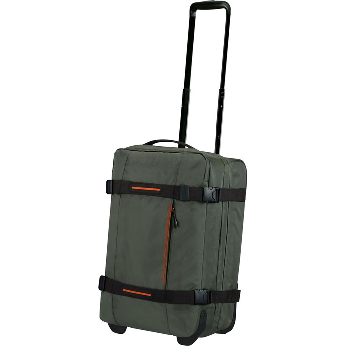 Дорожня сумка на 2 колесах American Tourister Urban Track, зелена (темно-хакі), розмір S, 55 см, 55 л