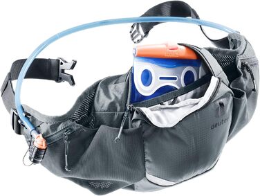 Поясна велосипедна сумка Deuter Pulse 3, 3 л, графітова