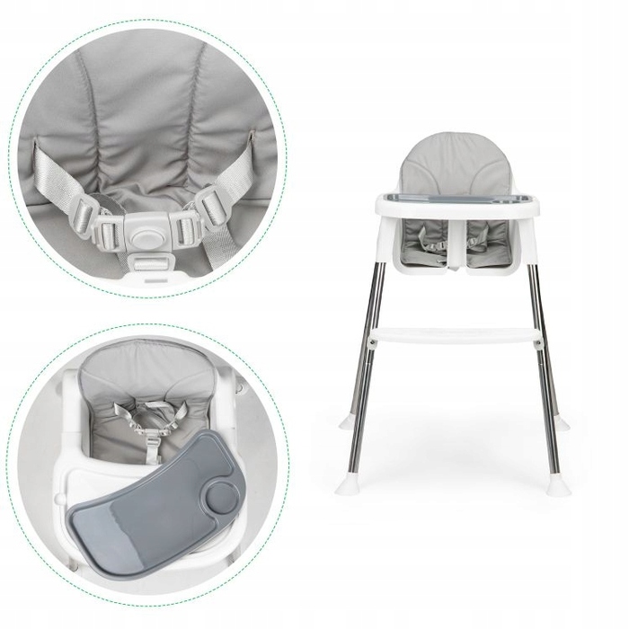 Стілець для годування Ecotoys, 86 x 60 x 67 см
