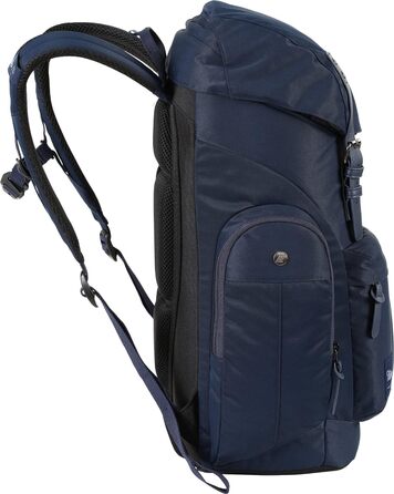Рюкзак Nitro Daypacker 32 л Night Sky, ретро стиль, м'яке відділення для ноутбука, для школи, міста та подорожей