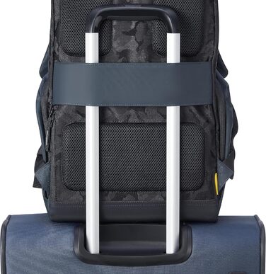 Рюкзак DELSEY PARIS SECURFLAP м'який 21 л, 45x31x14 см, армійський зелений
