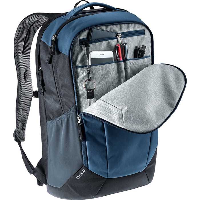 Рюкзак Deuter Giga для ноутбука 28 л, синій (Marine-Ink), міський