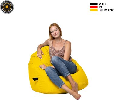 Мішок-крісло краплеподібний Kastanie (Туркіс, XL 77 см) для дітей та дорослих, водонепроникний, з EPS-наповнювачем