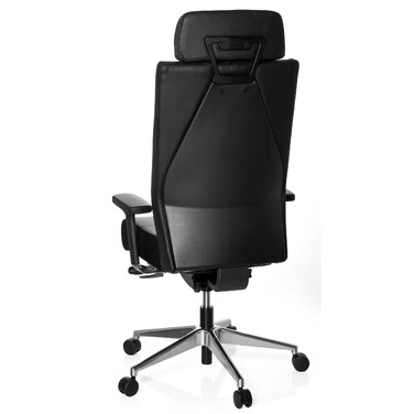 Офісне крісло / поворотне крісло PRO-TEC XXL Шкіра Чорний HJH OFFICE