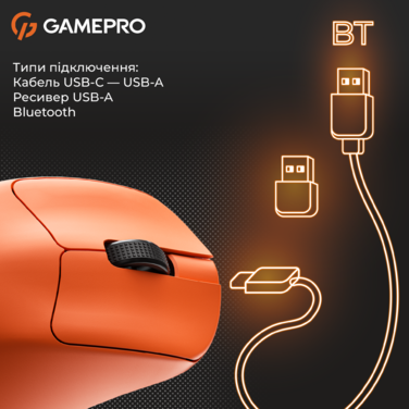 Бездротова миша GamePro Genesis Avenger (GM096O)