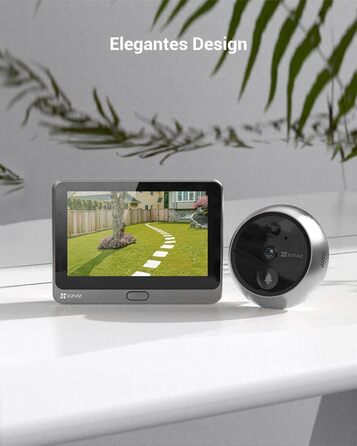 EZVIZ відеодомофон з Wi-Fi, акумулятором 4600 мА·год, 4,3