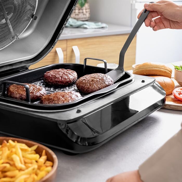 Аерофритюрниця-гриль Cecotec Cecofry FireDome 6000, 6 л, 2400 Вт, 6 режимів приготування, 4 рівні гриля, з термостатом та датчиком температури