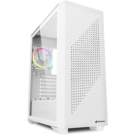 Корпус для ПК Sharkoon VS9 RGB Midi ATX, білий