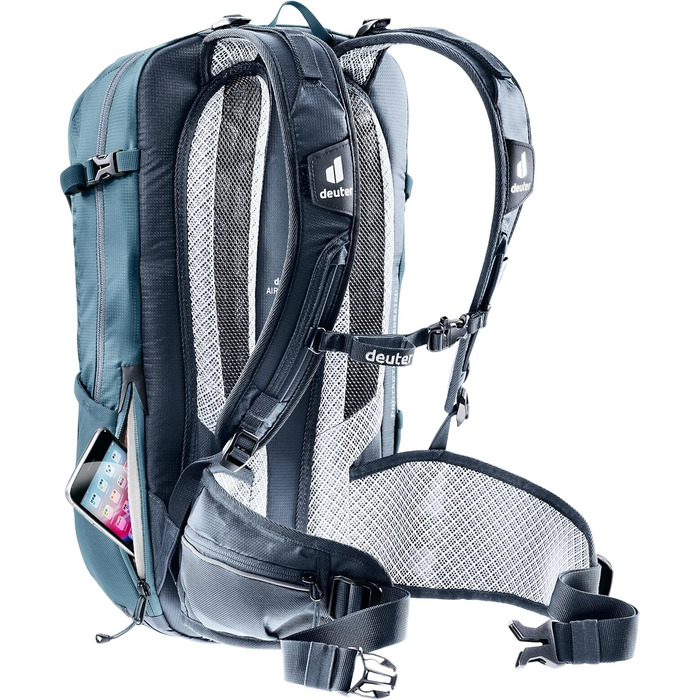 Велосипедний рюкзак deuter Flyt 14 з протектором, 14 л, Atlantic-ink