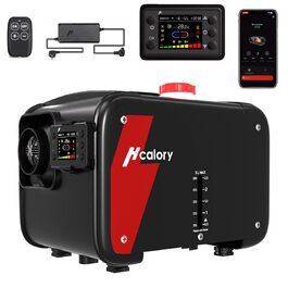Дизельний опалювач 8kW Blazecore 1S з Wi-Fi, 12/24V/240V, 0.12-0.45 л/год, 10-рівнів регулювання температури, автоматичний старт/стоп для авто та вантажівок