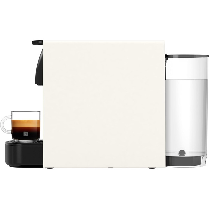 Кавомашина Nespresso Essenza Mini Krups для еспресо та лунго, 19 бар, біла - компактна модель XN1101