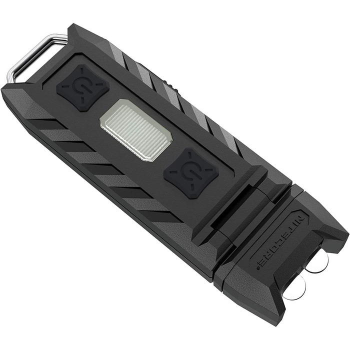 Ліхтарик-брелок Nitecore Thumb Mini 85 лм, USB-зарядка, рухома головка, чорний