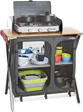 Кухонна шафа BRUNNER Mercury Cross Cooker HWT SQ, складана, для кемпінгу