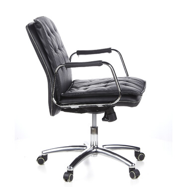 Офісне крісло / Крісло для керівника VILLA 10 Nappa Leather Black hjh OFFICE