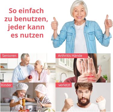 Електричний відкривач банок Kitchen Mama 2.0: автоматичний, бездротовий, з гладкою кромкою, безпечний для харчових продуктів