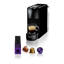 Кавомашина Nespresso Essenza Mini Krups чорна, 19 бар, капсульна, 0.6л, енергозбереження, XN1108