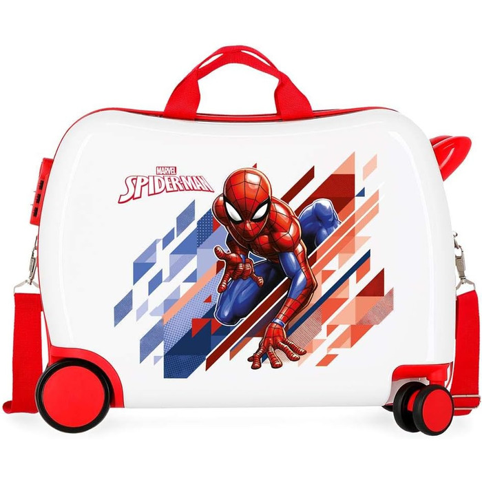 Дитяча валіза Marvel Spiderman Geo 55 см, червона