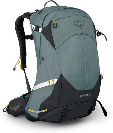Жіночий туристичний рюкзак Osprey Sirrus 34, зелений, 34 л