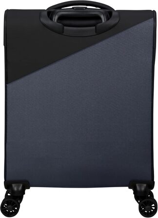 Валіза American Tourister Daring Dash Spinner L, розширювана, 77 см, 107/117 л, чорна/сіра
