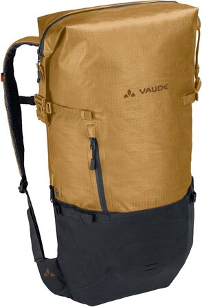 Міський рюкзак VAUDE CityGo, водонепроникний, унісекс, з відділенням для ноутбука, ролтоп, легкий daypack для міста, колір Peanut Butter, універсальний розмір