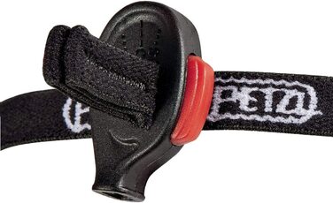 Ліхтар Petzl E+Lite E02 P3 чорний/червоний, аварійний налобний ліхтар
