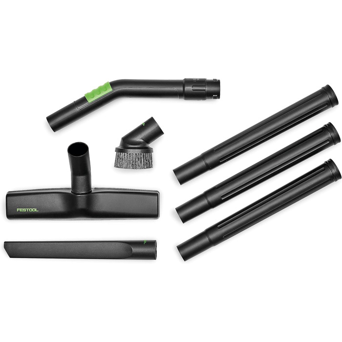 Набір для прибирання Festool RS-ST D 27/36-Plus у Systainer: зігнута ручка, підлогова насадка, подовжувальні трубки, щілинна насадка, щітка для пилу
