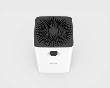 Зволожувач та мийка повітря BONECO W200, 4,5 л, для приміщень до 50 м², дуже тихий (27 дБ), 2 режими, авто-вимкнення, білий