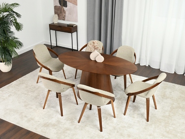 Стілець Mebel-Partner, тканина, бежевий, 1 шт.