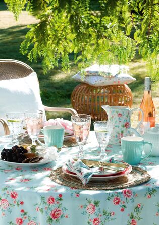 Скляний кувшин Greengate Alice Krug Cool Mint, 1.5 л, м'ятний