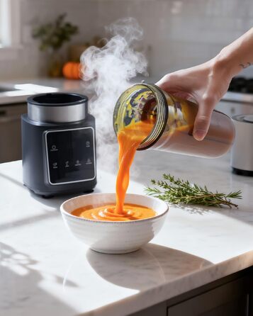Блендер стаціонарний Standmixer 1500 Вт з льододробилкою (6 ножів) для смузі, коктейлів та заморожування фруктів, 2 пляшки 900 мл
